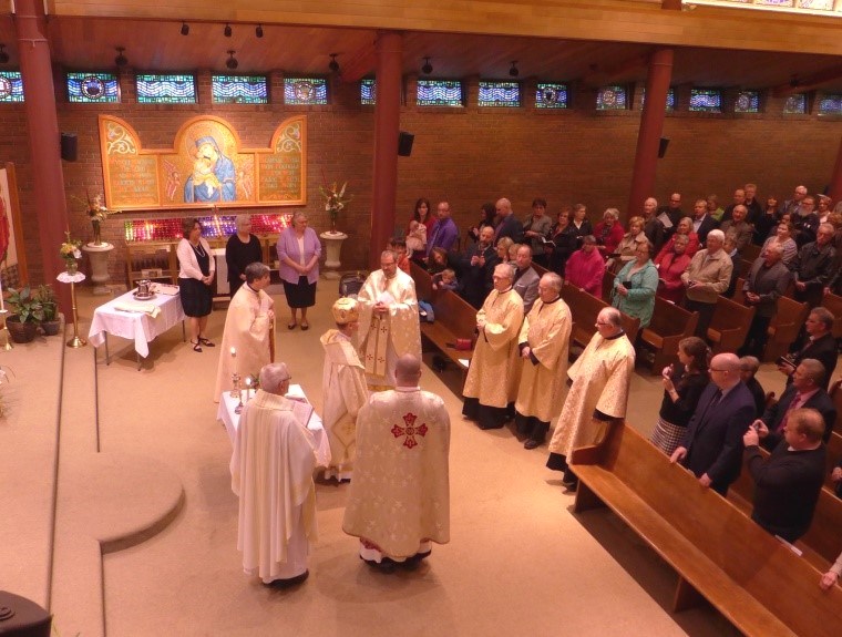 A gentle breeze offered by the Holy Spirit: Sub-deacons ordination in Calgary